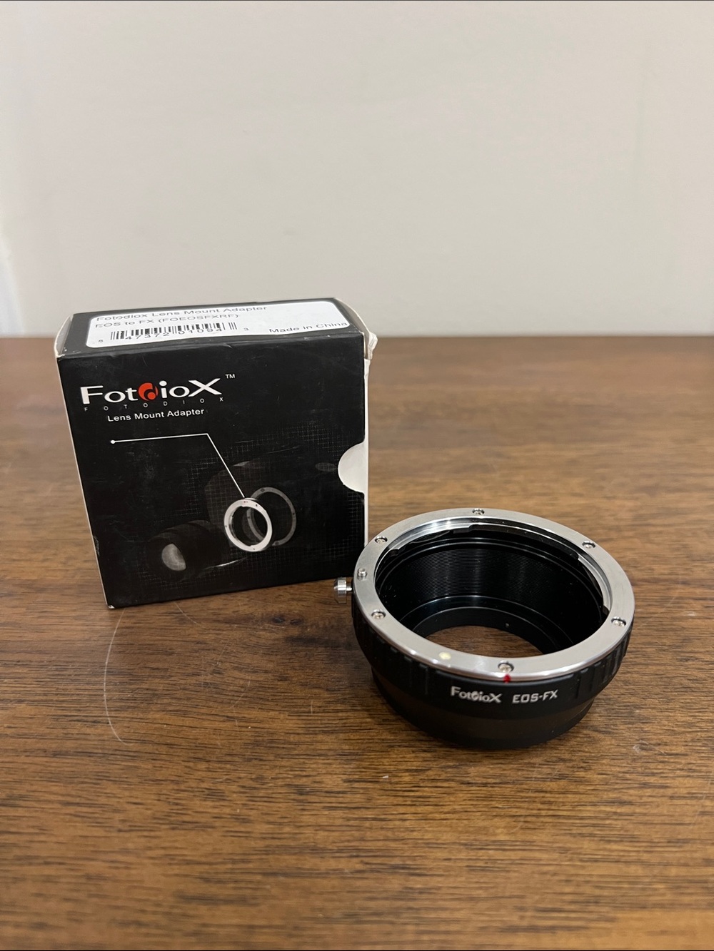 FotodioX Mount Adapter for Canon EOS Lens to Fujifilm X-Mount Camera